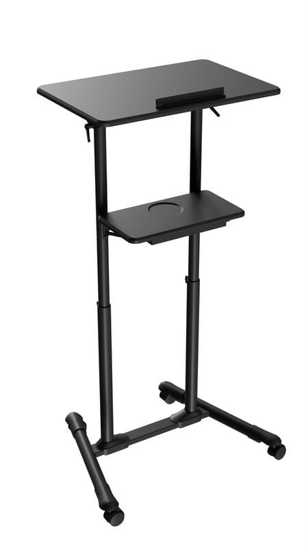 Підлогова підставка під ноутбук/проектор Gembird TVS-DESK-01-BK