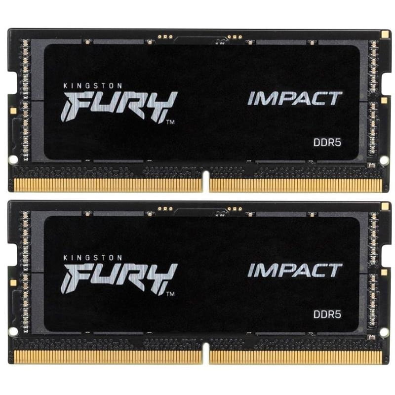 Модуль памяти SO-DIMM 2x16GB/4800 DDR5 Kingston Fury Impact (KF548S38IBK2-32)