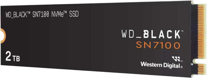 Накопичувач SSD 2TB WD Black SN7100 M.2 2280 PCIe 4.0 x4 3D TLC (WDS200T4X0E)