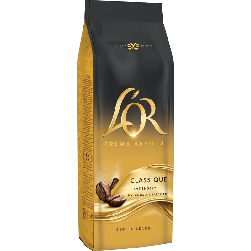 Кава в зернах L`OR Crema Absolute Classic 500 г