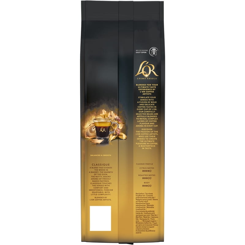 Кава в зернах L`OR Crema Absolute Classic 500 г