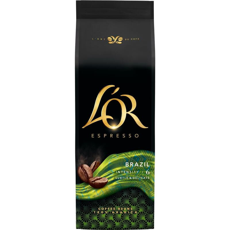 Кава в зернах L`OR Espresso Brazil 500 г