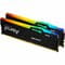 Фото - Модуль пам`яті DDR5 2x32GB/5600 Kingston Fury Beast RGB Black (KF556C36BBE2AK2-64) | click.ua