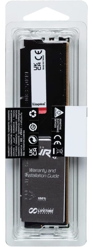 Модуль памяти DDR5 32GB/6000 Kingston Fury Beast Black (KF560C36BBE2-32)