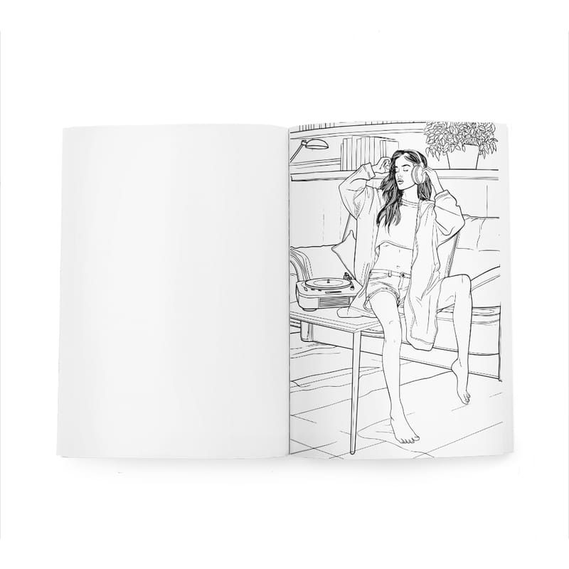Розмальовка Orner Girl life (orner-2625)