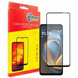 Захисне скло Dengos для Motorola G05 Black Full Glue (TGFG-396)