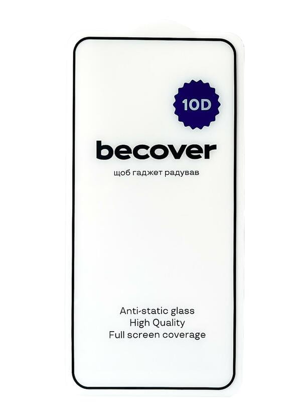 Защитное стекло BeCover для Samsung Galaxy S24 FE SM-S721 10D Black (712486)
