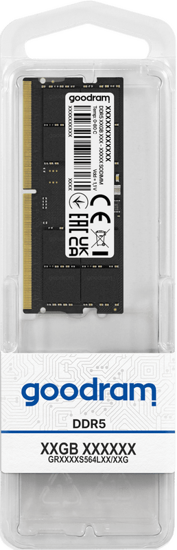 Модуль памяти SO-DIMM DDR5 16GB/5600 Goodram (GR5600S564L46S/16G)