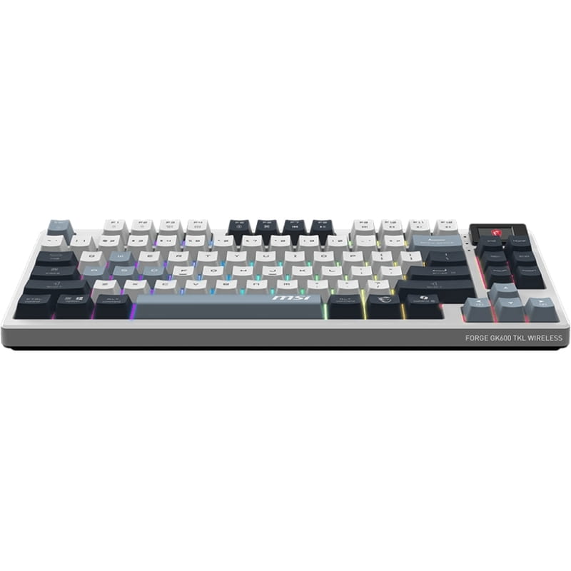 Клавиатура беспроводная MSI Forge GK600 TKL W SKY UA 104key White (S11-43UAP01-HH9)