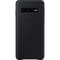 Фото - Чохол-накладка Samsung Leather Cover для Samsung Galaxy S10 SM-G973 Black (EF-VG973LBEGRU) | click.ua