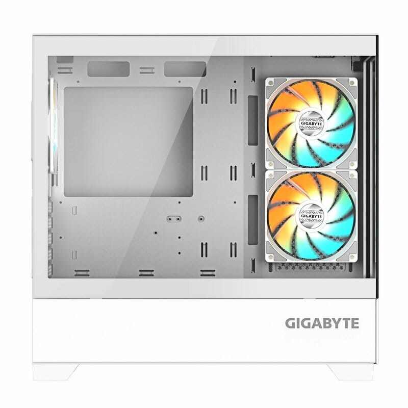 Корпус Gigabyte C201 Panoramic Tempered Glass Ice без БП (GB-C201PI)