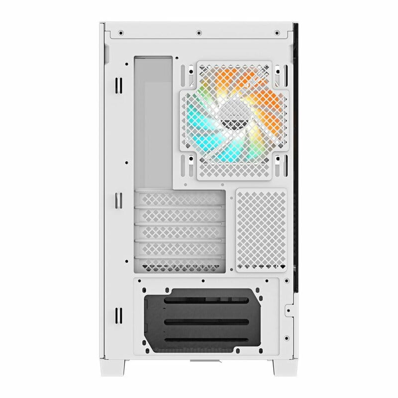 Корпус Gigabyte C201 Panoramic Tempered Glass Ice без БП (GB-C201PI)