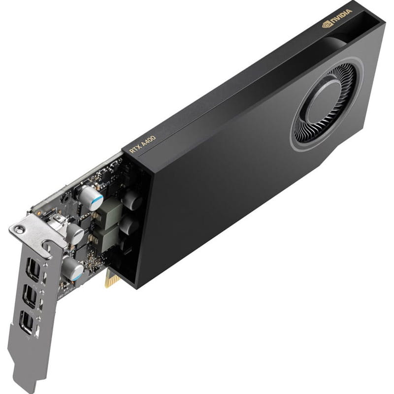 Видеокарта NVIDIA RTX A400 4GB GDDR6 HP (AV8J3AA)
