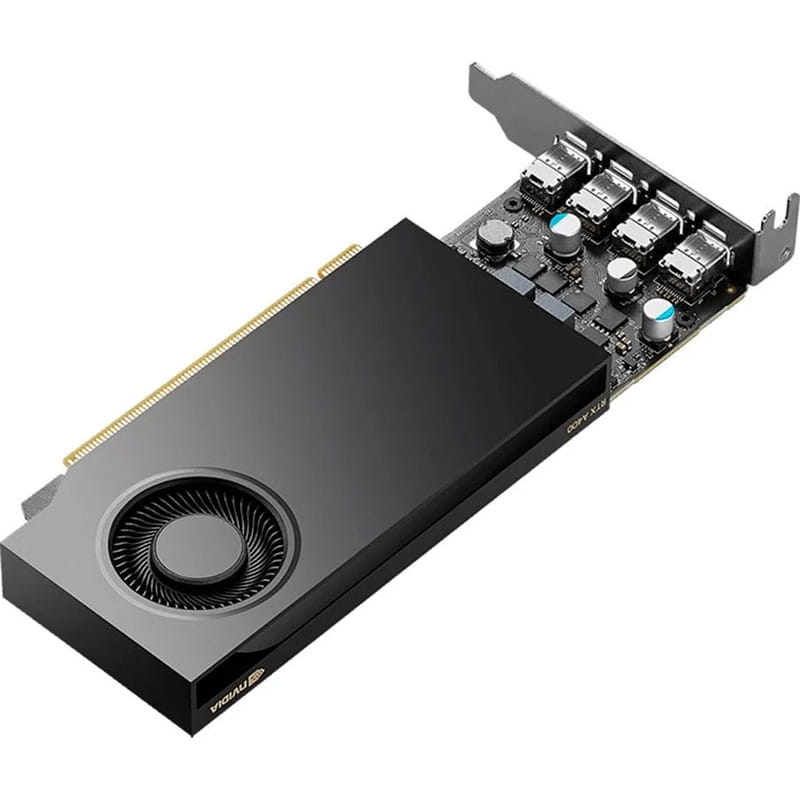 Видеокарта NVIDIA RTX A400 4GB GDDR6 HP (AV8J3AA)