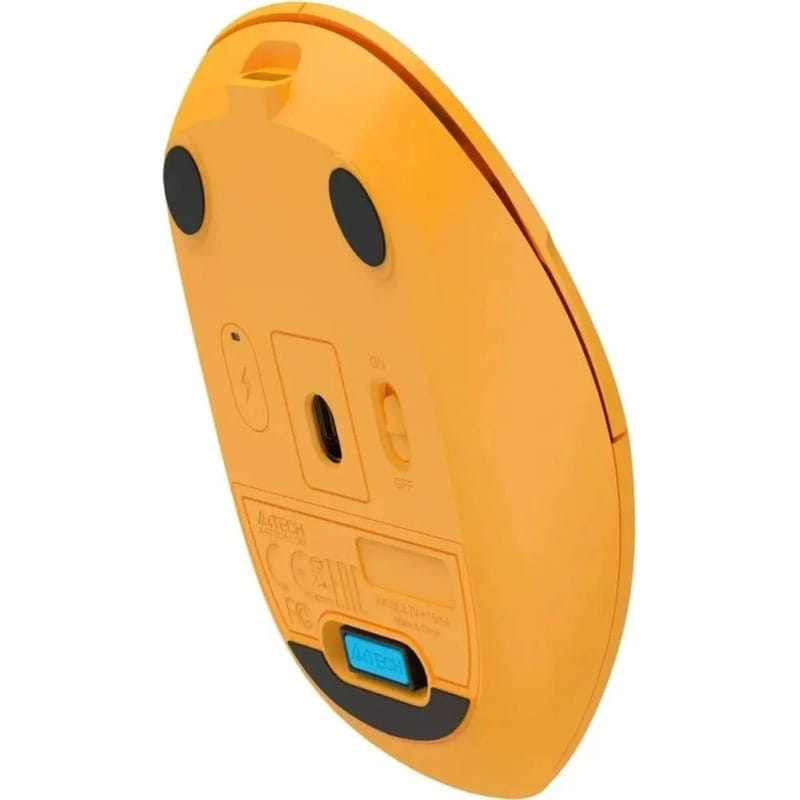 Миша бездротова A4Tech FG15CS Air2 Yellow