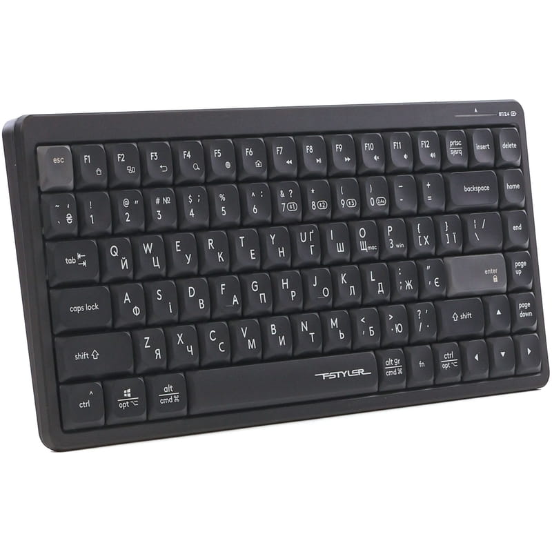 Клавіатура бездротова A4Tech FBX53C Black