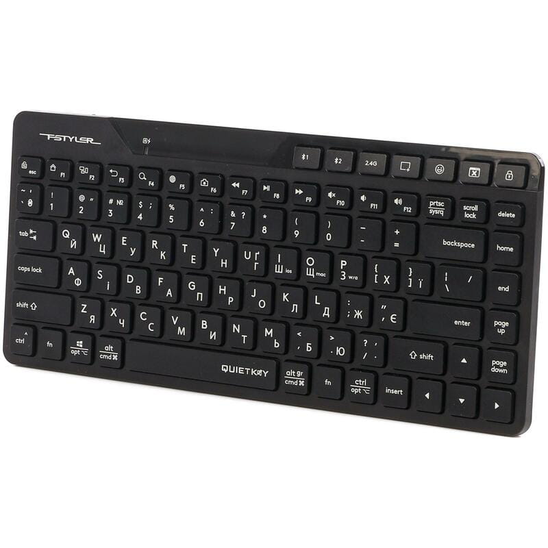 Клавиатура беспроводная A4Tech FBK26C AS Black