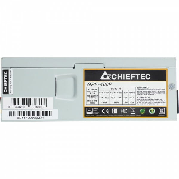 Блок живлення Chieftec Smart GPF-400P 400W