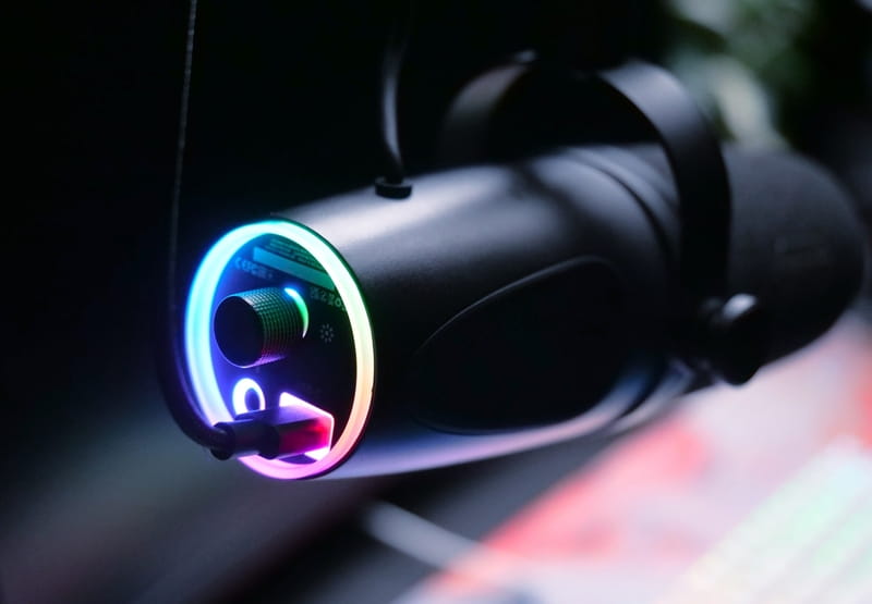 Микрофон Cherry Xtrfy Ngale-X Cardioid RGB Black (CX-NGALE-X-RGB-BLACK)