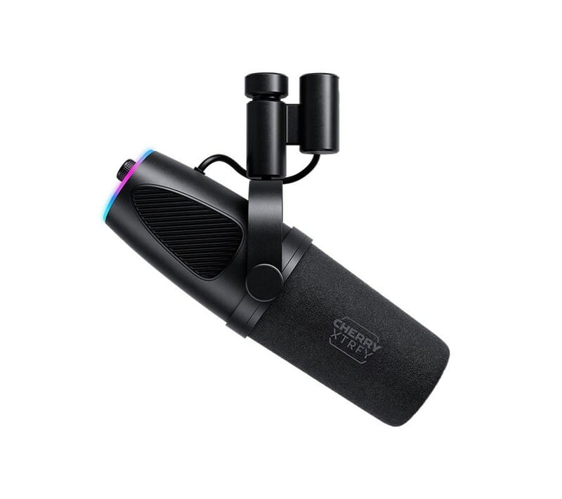 Микрофон Cherry Xtrfy Ngale-X Cardioid RGB Black (CX-NGALE-X-RGB-BLACK)