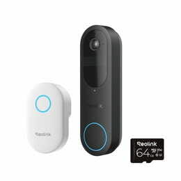 Відеодзвінок Reolink D340B (Video Doorbell Wi-Fi/АКБ)