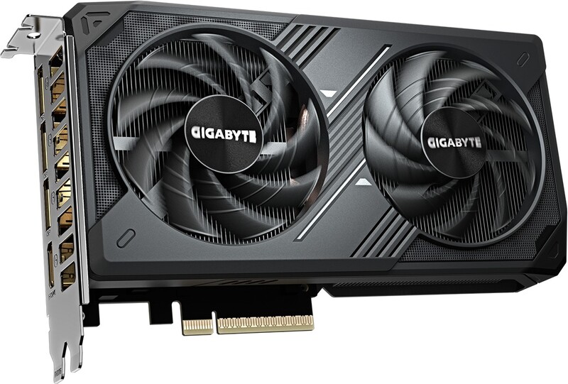 Відеокарта GF RTX 5060 8GB GDDR7 Windforce OC Gigabyte (GV-N5060WF2OC-8GD)