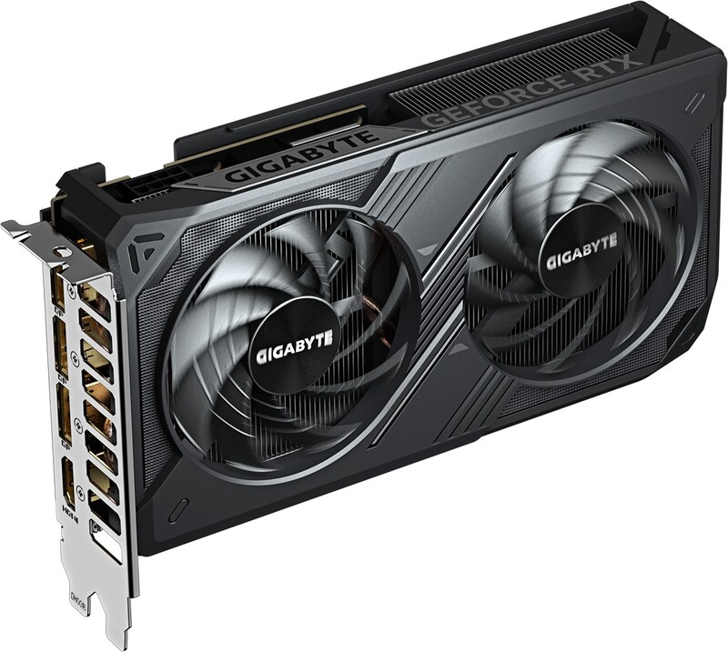 Відеокарта GF RTX 5060 8GB GDDR7 Windforce OC Gigabyte (GV-N5060WF2OC-8GD)