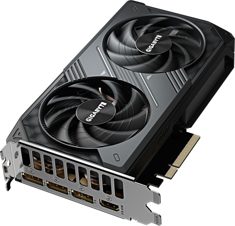 Відеокарта GF RTX 5060 8GB GDDR7 Windforce OC Gigabyte (GV-N5060WF2OC-8GD)