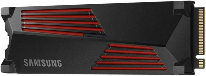 Накопитель SSD 1ТB Samsung 990 Pro with Heatsink M.2 2280 PCIe 4.0 x4 NVMe V-NAND MLC (MZ-V9P1T0GW)