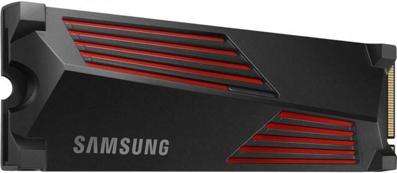 Накопитель SSD 1ТB Samsung 990 Pro with Heatsink M.2 2280 PCIe 4.0 x4 NVMe V-NAND MLC (MZ-V9P1T0GW)