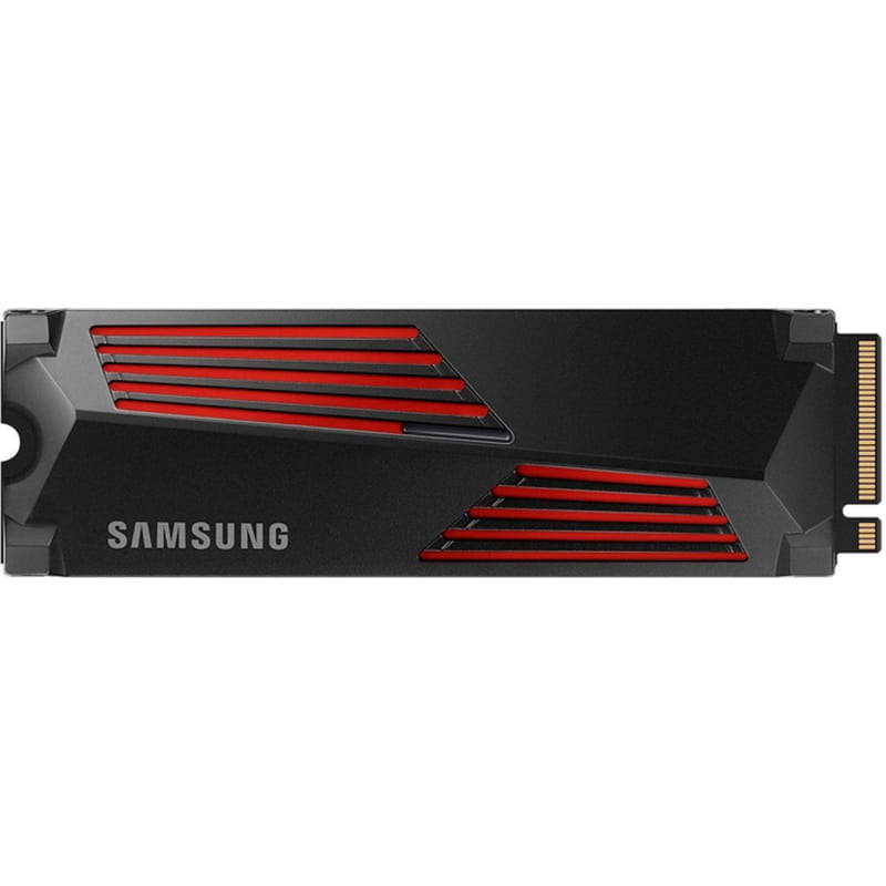 Накопитель SSD 1ТB Samsung 990 Pro with Heatsink M.2 2280 PCIe 4.0 x4 NVMe V-NAND MLC (MZ-V9P1T0GW)