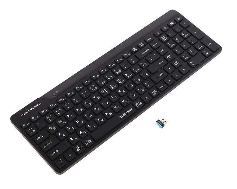 Клавіатура бездротова A4Tech FBK23 AS Black