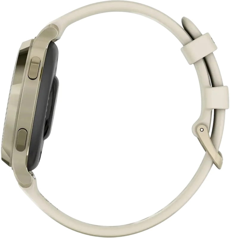 Смарт-годинник Garmin Lily 2 Active Lunar Gold with Bone Silicone Band (010-02891-50)
