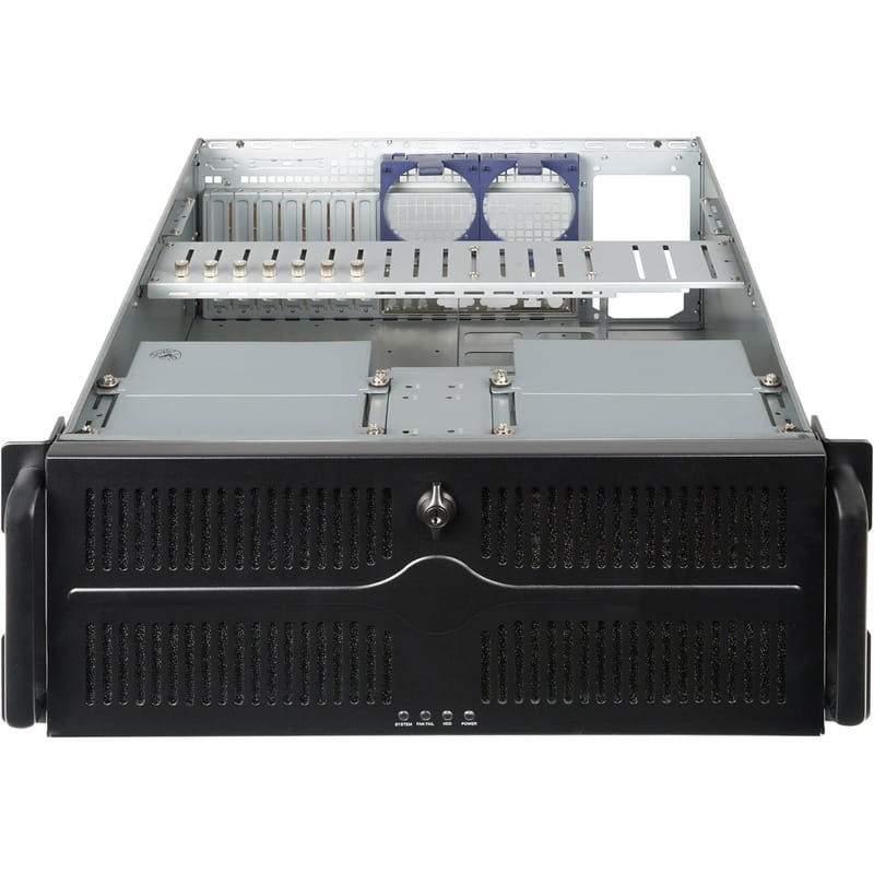 Корпус Chieftec UNC-411E-B-OP Black без БЖ
