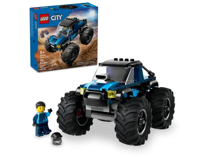 Конструктор LEGO City Синя вантажівка-монстр (60402)
