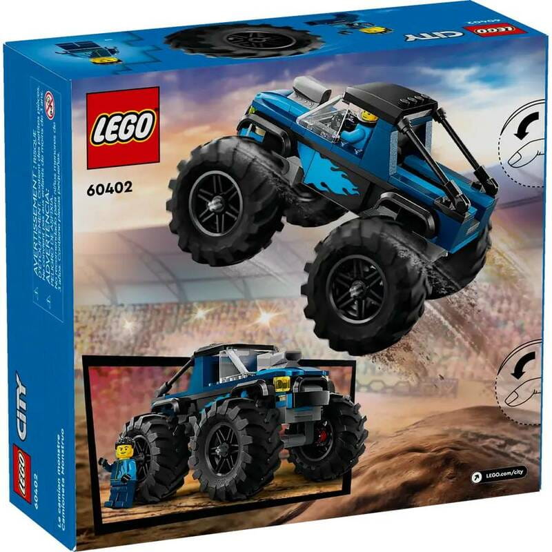 Конструктор LEGO City Синя вантажівка-монстр (60402)