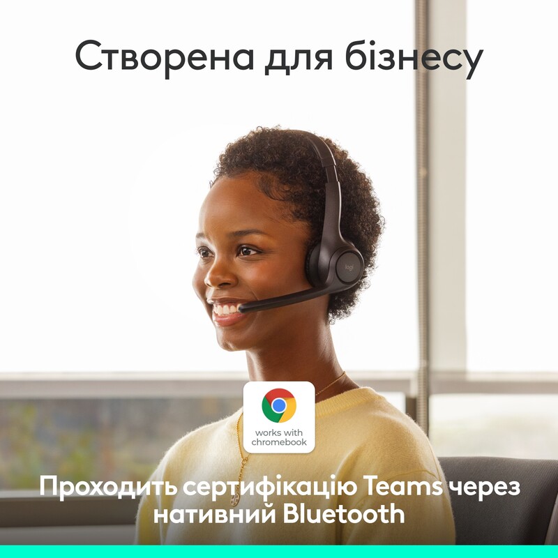 Bluetooth-гарнітура Logitech Zone 305 MS Black (981-001458)