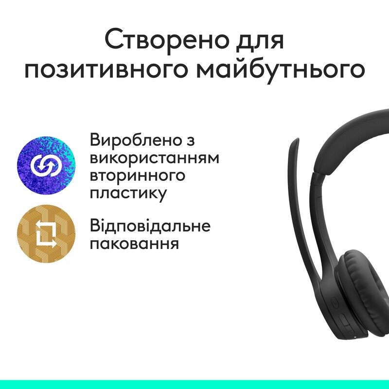 Bluetooth-гарнітура Logitech Zone 305 MS Black (981-001458)