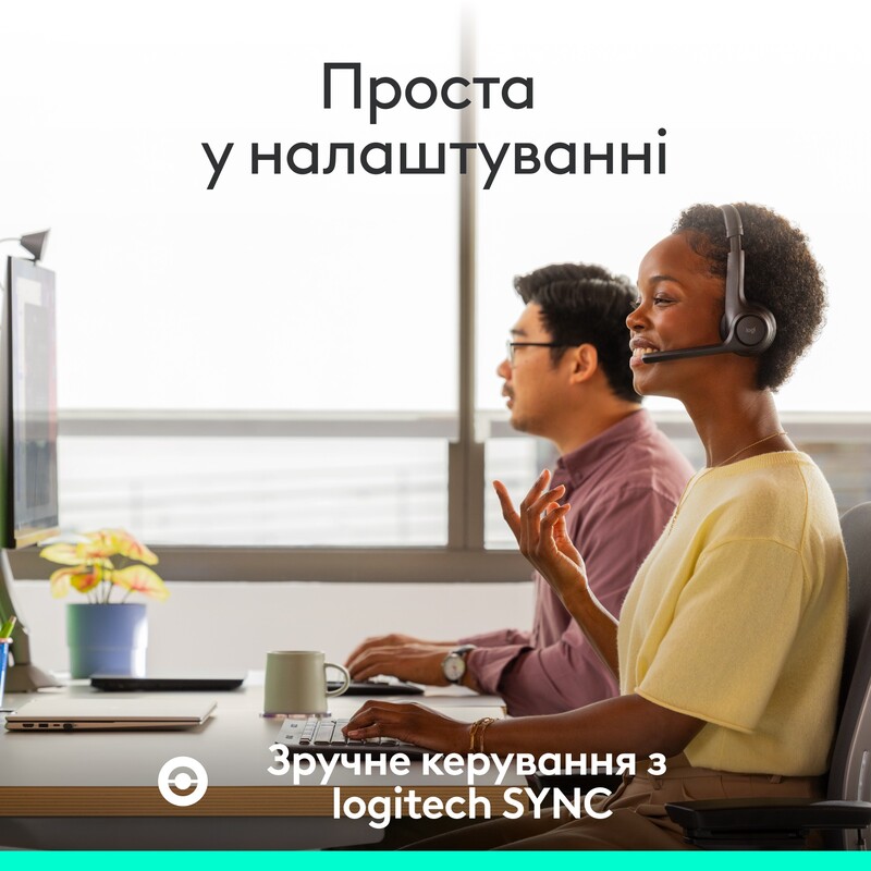 Bluetooth-гарнітура Logitech Zone 305 MS Black (981-001458)
