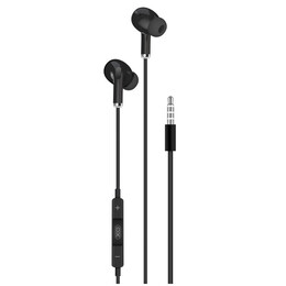 Гарнитура XO EP22 Music Earphone Black (6920680869350)