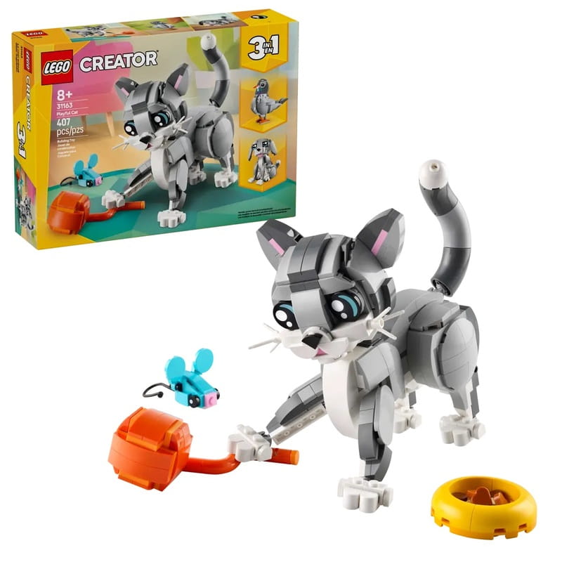 Конструктор LEGO Creator Грайливий кіт (31163)