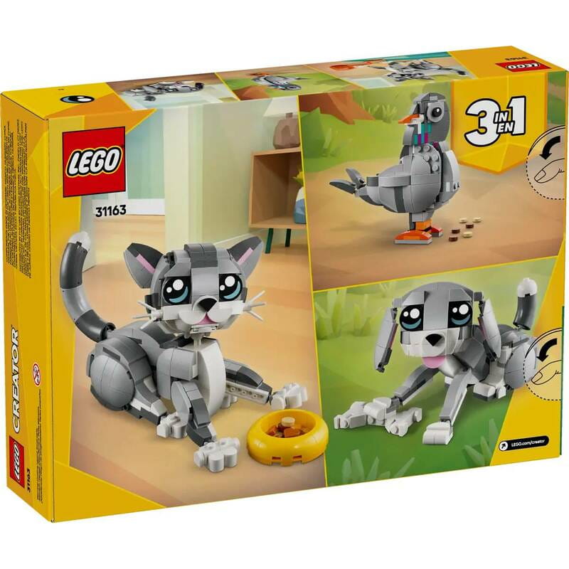 Конструктор LEGO Creator Грайливий кіт (31163)