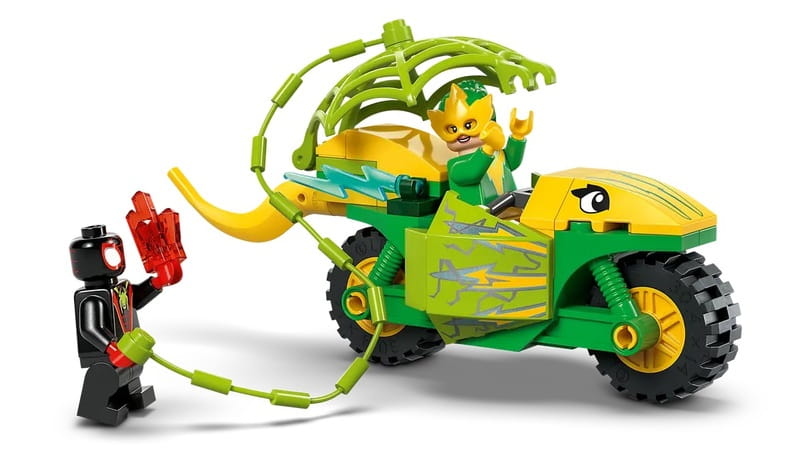 Конструктор LEGO Marvel Гонки на электромобилях с динозаврами (11198)