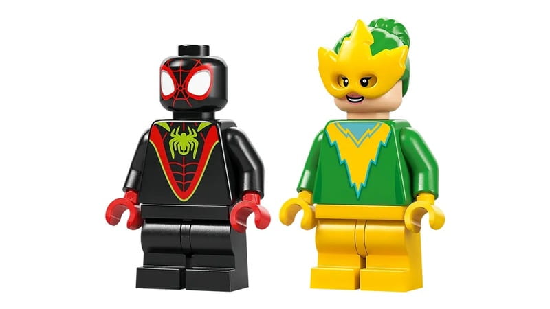 Конструктор LEGO Marvel Гонки на электромобилях с динозаврами (11198)