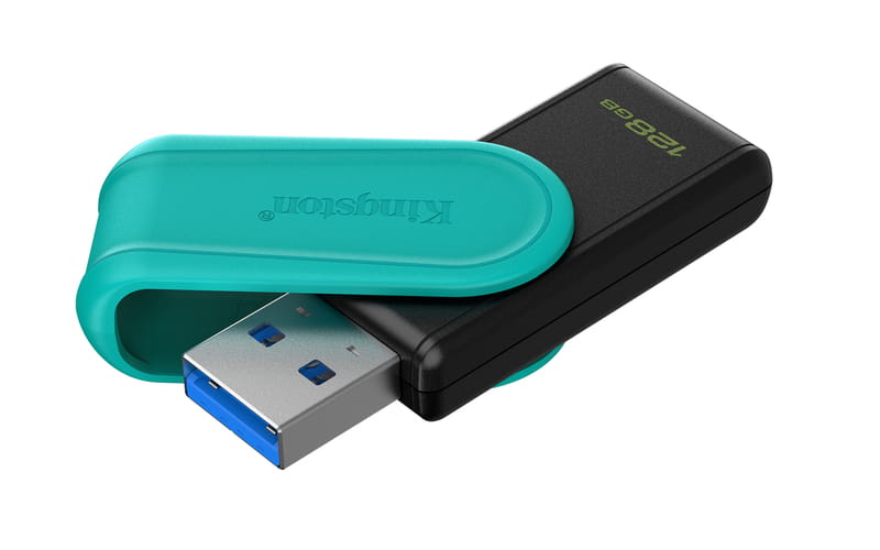 Флеш-накопитель USB3.2 128GB Kingston DataTraveler Exodia S Black/Green (DTXS/128GB)