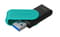 Фото - Флеш-накопитель USB3.2 128GB Kingston DataTraveler Exodia S Black/Green (DTXS/128GB) | click.ua