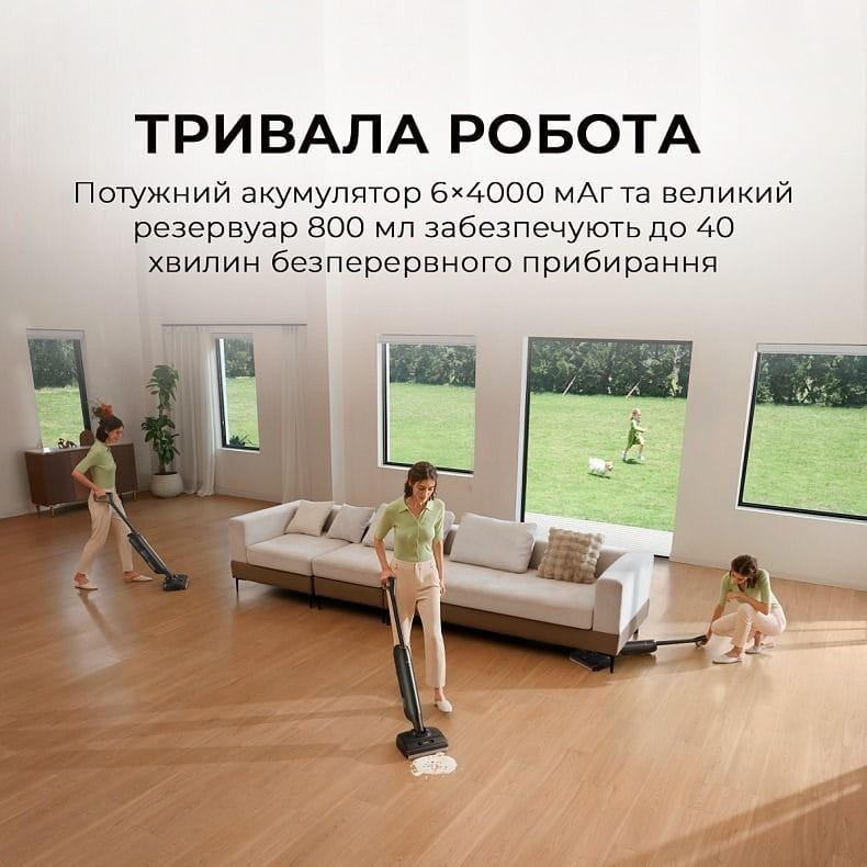 Аккумуляторный моющий пылесос Mova M10 (HMH15A)