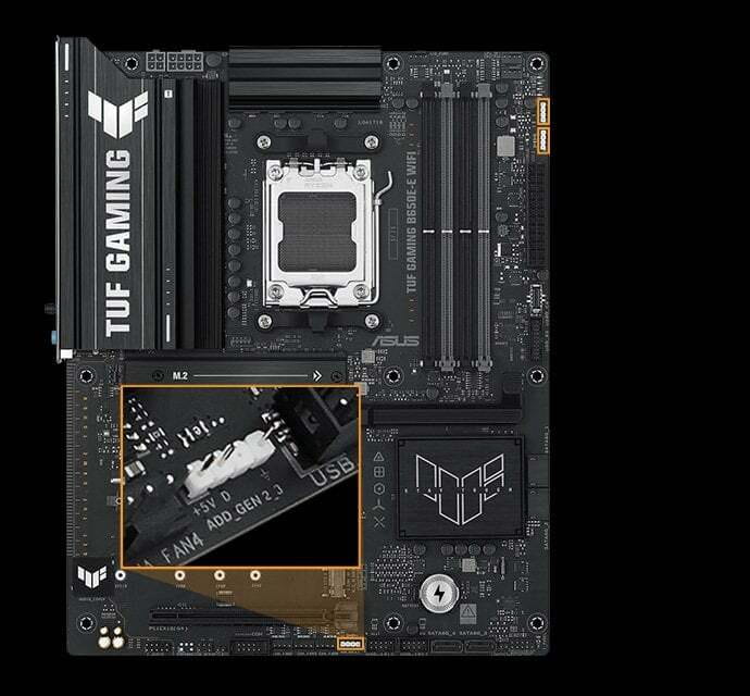 Материнская плата Asus TUF Gaming B650E-E WiFi Socket AM5