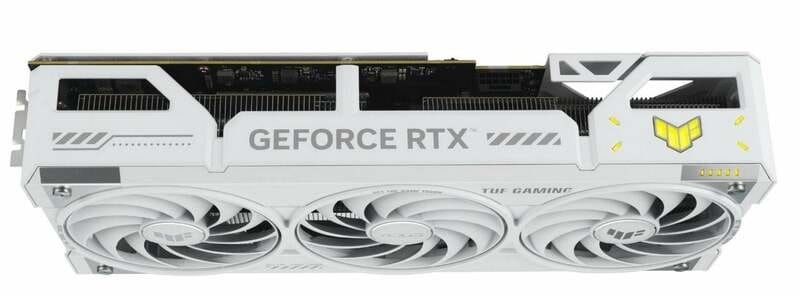 Відеокарта GF RTX 5070 Ti 16GB GDDR7 TUF Gaming OC White Asus (TUF-RTX5070TI-O16G-WHITE-GAMING)