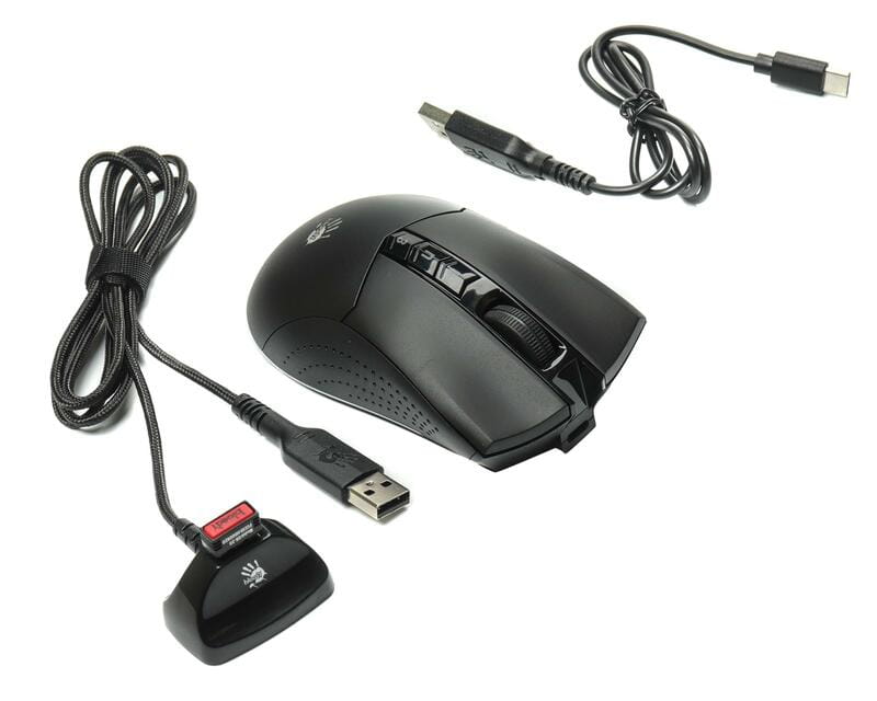 Миша бездротова A4Tech Bloody R90 Plus Black